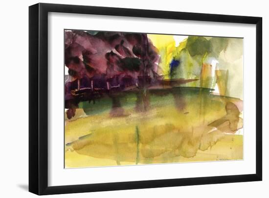 Parc in Normandy, 1992-Claudia Hutchins-Puechavy-Framed Giclee Print