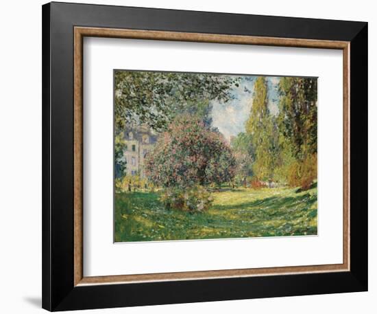 Parc Monceau, 1876-Claude Monet-Framed Art Print