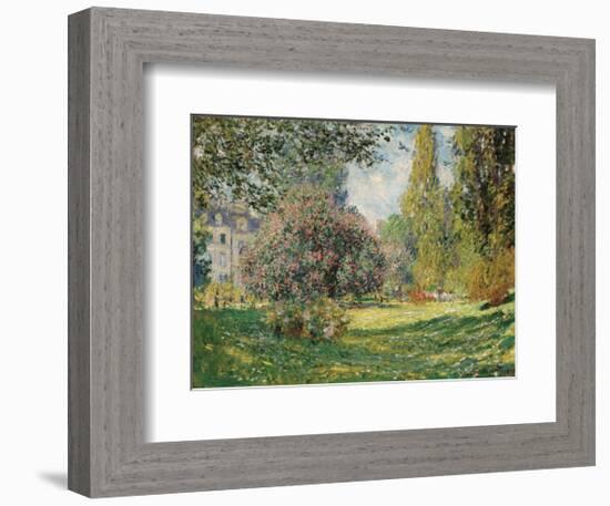 Parc Monceau, 1876-Claude Monet-Framed Art Print