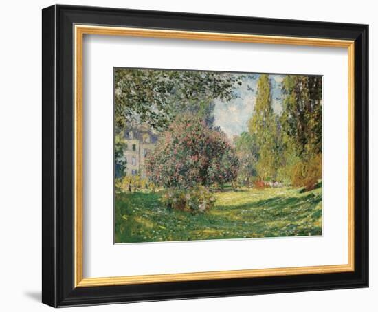 Parc Monceau, 1876-Claude Monet-Framed Art Print