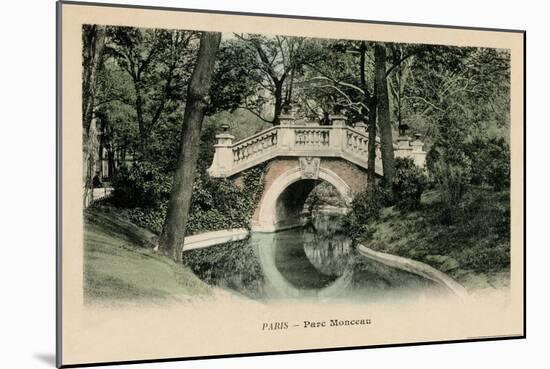 Parc Monceau-Alan Paul-Mounted Art Print