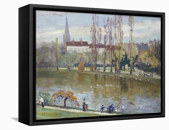 Parc Montsouris, Paris, 1889-John Henry Twachtman-Framed Premier Image Canvas