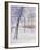 Parc sous la Neige, Paris, c.1888-Gustave Caillebotte-Framed Giclee Print