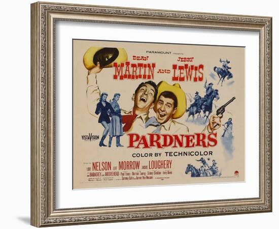 Pardners, 1956-null-Framed Art Print