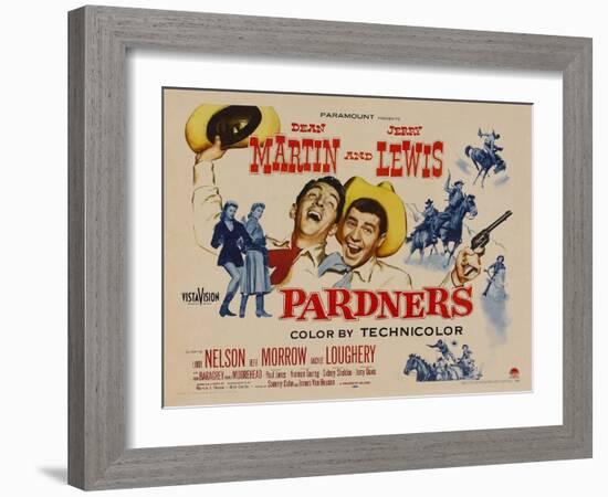 Pardners, 1956-null-Framed Art Print
