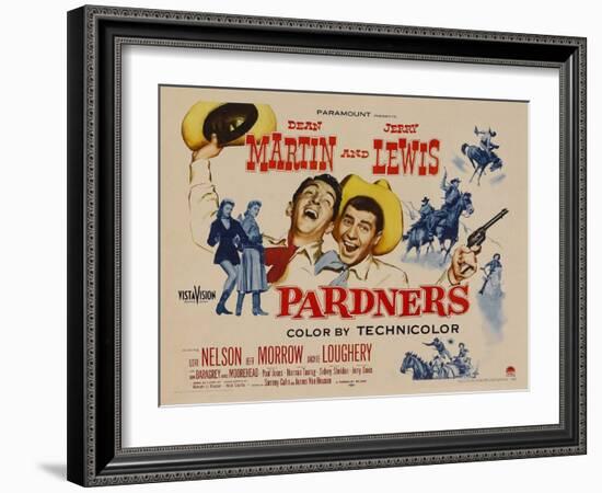 Pardners, 1956-null-Framed Art Print