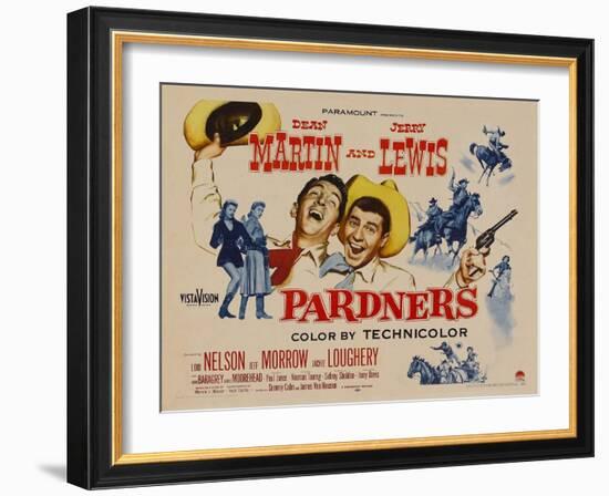 Pardners, 1956-null-Framed Art Print