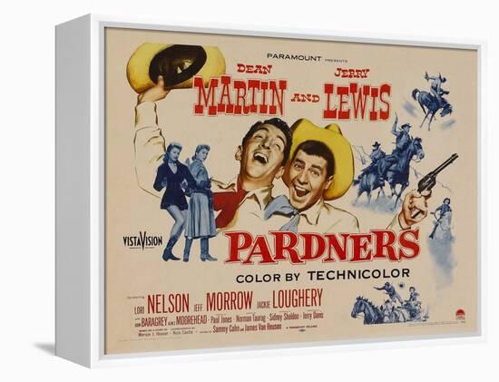 Pardners, 1956-null-Framed Stretched Canvas