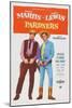 Pardners, Dean Martin, Jerry Lewis, 1956-null-Mounted Art Print