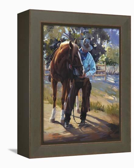 Pardners-Carolyne Hawley-Framed Stretched Canvas