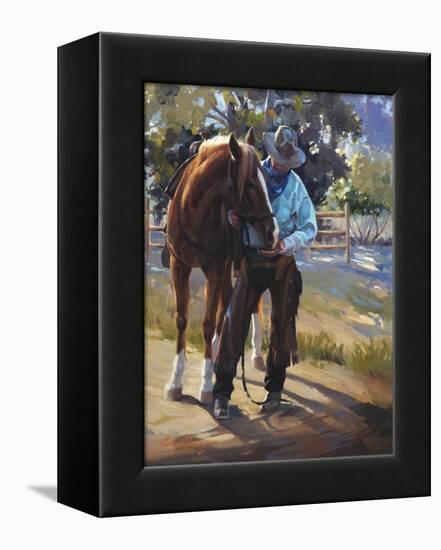 Pardners-Carolyne Hawley-Framed Stretched Canvas