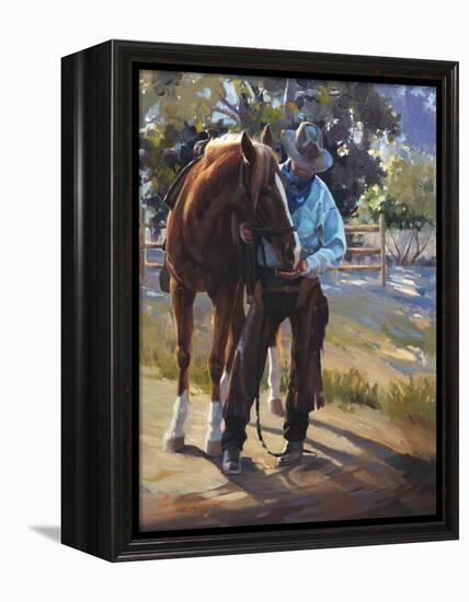 Pardners-Carolyne Hawley-Framed Stretched Canvas