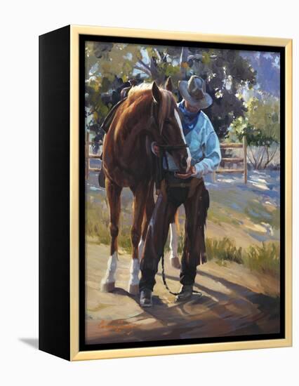 Pardners-Carolyne Hawley-Framed Stretched Canvas