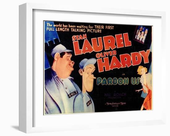 Pardon Us, 1931-null-Framed Art Print