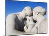 Parent and Child, Stone Sculpture By Emanuel Vigeland, Vigeland Park, Oslo, Norway, Scandinavia-Christian Kober-Mounted Photographic Print