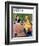 "Parent - Teacher Conference" Saturday Evening Post Cover, December 12, 1959-Amos Sewell-Framed Giclee Print