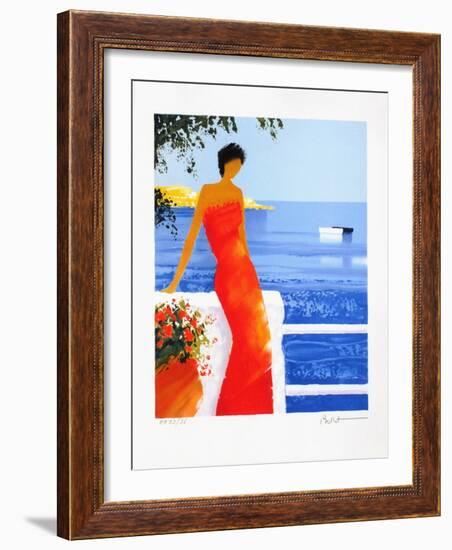 Parfum De Mer-Emile Bellet-Framed Limited Edition