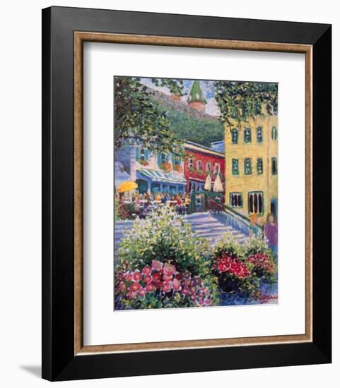 Parfum du Petit-Champlain III-Guy Begin-Framed Art Print