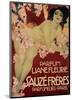 Parfum Liane Fleurie, Sauze Freres-Leopoldo Metlicovitz-Mounted Art Print