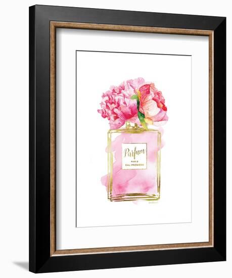 Parfume Pink with Peony-Amanda Greenwood-Framed Premium Giclee Print