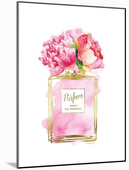 Parfume Pink with Peony-Amanda Greenwood-Mounted Art Print