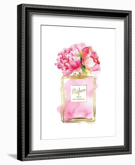 Parfume Pink with Peony-Amanda Greenwood-Framed Art Print