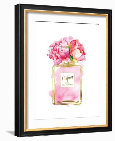 Parfume Pink with Peony-Amanda Greenwood-Framed Art Print