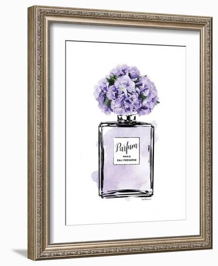 Parfume Purple with Hydrangea-Amanda Greenwood-Framed Art Print