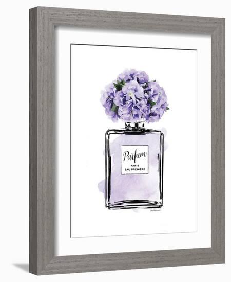 Parfume Purple with Hydrangea-Amanda Greenwood-Framed Art Print