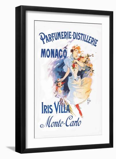 Parfumerie-Distillerie, Monaco-Jules Ch?ret-Framed Art Print