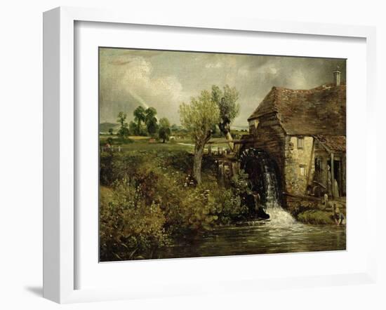 Parham's Mill, Gillingham, Dorset, 1824-John Constable-Framed Premium Giclee Print