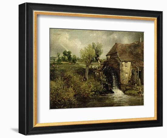 Parham's Mill, Gillingham, Dorset, 1824-John Constable-Framed Giclee Print