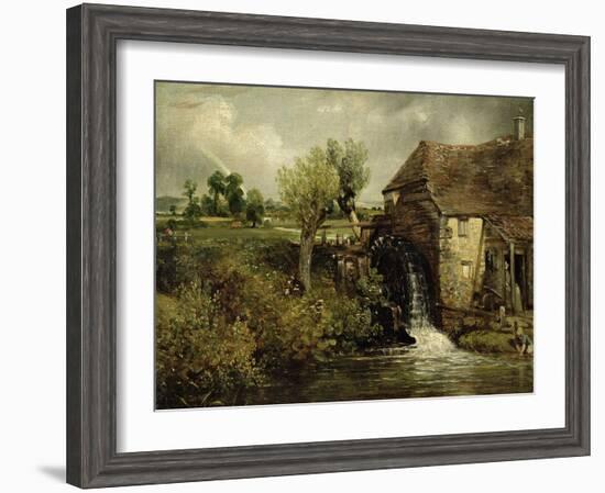 Parham's Mill, Gillingham, Dorset, 1824-John Constable-Framed Giclee Print