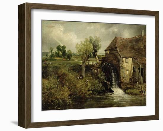 Parham's Mill, Gillingham, Dorset, 1824-John Constable-Framed Giclee Print