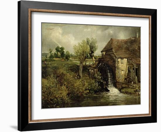 Parham's Mill, Gillingham, Dorset, 1824-John Constable-Framed Giclee Print