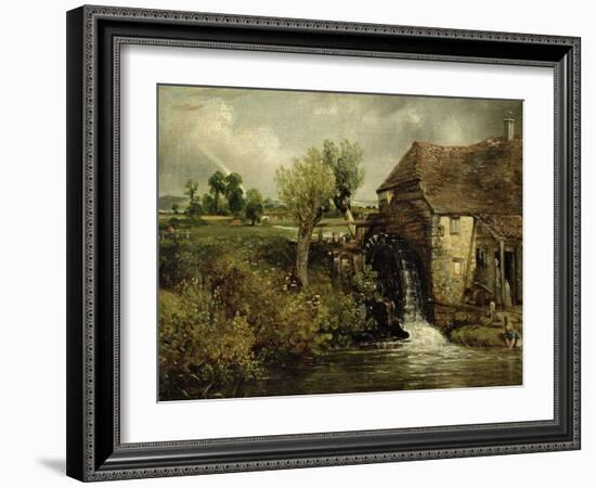 Parham's Mill, Gillingham, Dorset, 1824-John Constable-Framed Giclee Print