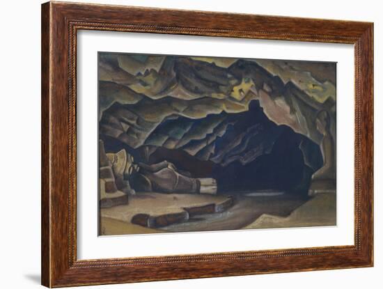 Parinirvana, 1935-1936-Nicholas Roerich-Framed Giclee Print