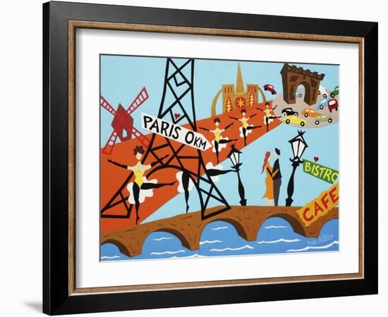Paris 0 Km-Pierre Henri Matisse-Framed Giclee Print