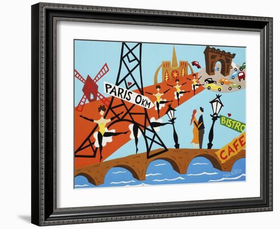 Paris 0 Km-Pierre Henri Matisse-Framed Giclee Print