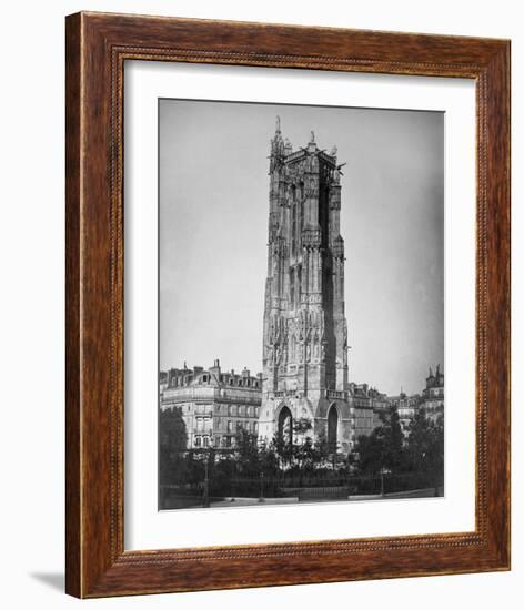 Paris, 1857-1859 - The Tour St. Jacques-Gustave Le Gray-Framed Art Print