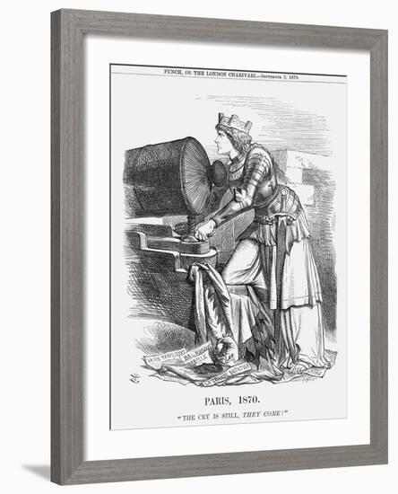 Paris, 1870-Joseph Swain-Framed Giclee Print