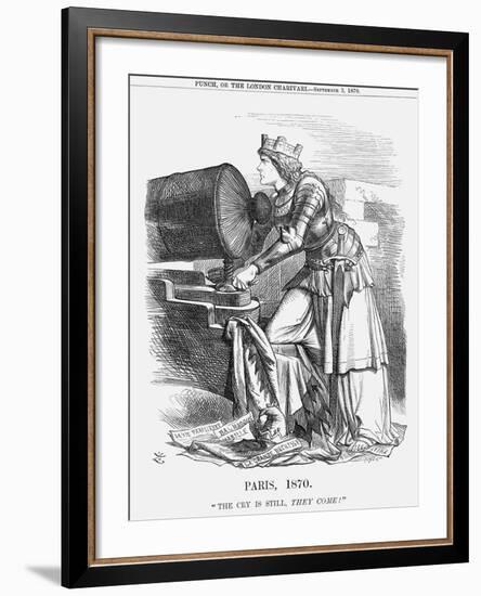 Paris, 1870-Joseph Swain-Framed Giclee Print