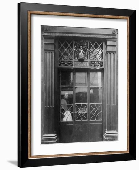 Paris, 1901-1902 - Petit Bacchus, rue St. Louis en l'Ile-Eugene Atget-Framed Art Print