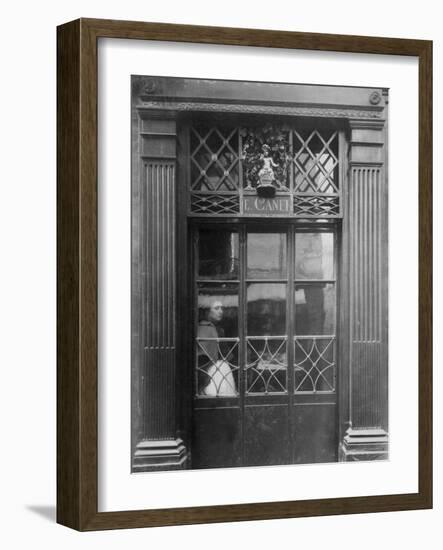 Paris, 1901-1902 - Petit Bacchus, rue St. Louis en l'Ile-Eugene Atget-Framed Art Print