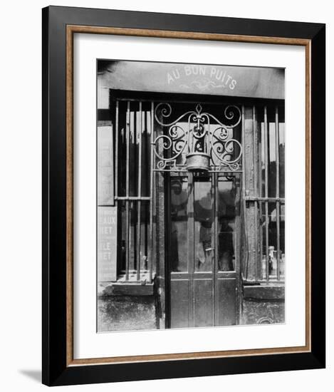 Paris, 1901 - Au bon puits, rue Michel Le Conte-Eugene Atget-Framed Art Print