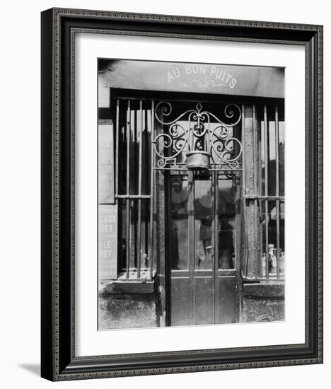 Paris, 1901 - Au bon puits, rue Michel Le Conte-Eugene Atget-Framed Art Print