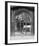 Paris, 1902 - Antique Store, rue du Faubourg-Saint-Honore-Eugene Atget-Framed Art Print