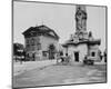 Paris, 1903-1904 - Ancienne Barrière du Trône (Tollbooth Pavilion and Column)-Eugene Atget-Mounted Art Print