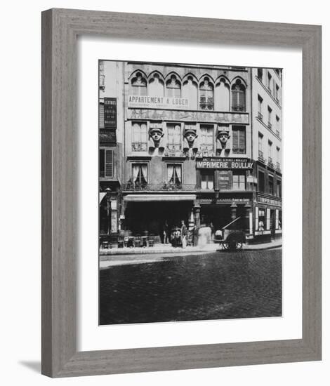 Paris, 1903 - House on the Place du Caire-Eugene Atget-Framed Art Print