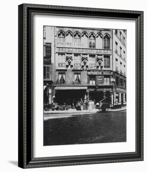 Paris, 1903 - House on the Place du Caire-Eugene Atget-Framed Art Print